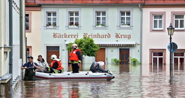 В Германии три человека утонули из-за ливней 