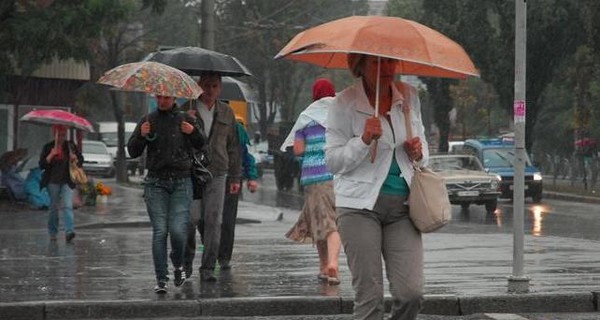 В четверг, 16 июня, местами пройдут кратковременные дожди и грозы