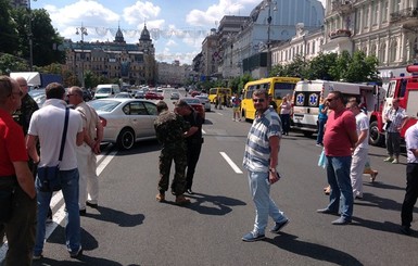 Деканоидзе прервала визит в Хмельницкий из-за протестов в Киеве