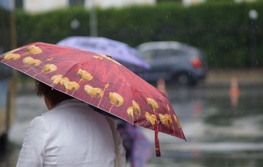 В понедельник днем,18 июля, пройдут дожди и грозы