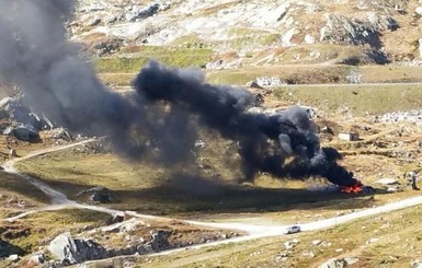 В Альпах разбился швейцарский вертолет с военными, есть жертвы