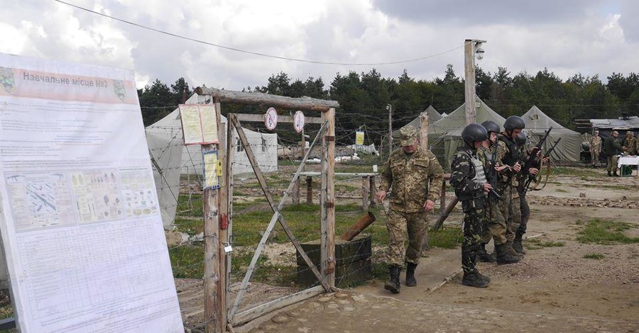 На Яворовском полигоне во время учений взорвалась граната