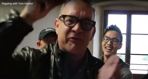 Том Хэнкс зачитал рэп