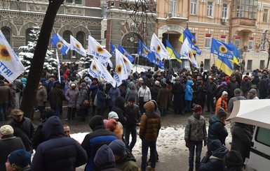 Как в Киеве проходит второй день протеста