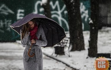 Сегодня днем, 25 ноября, в Украине пройдет небольшой снег