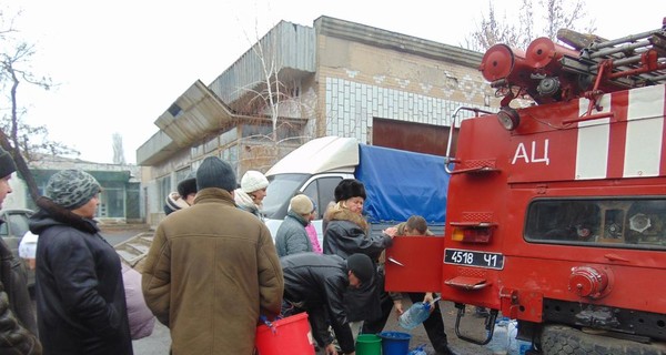 50 тысяч человек в Донбассе остались без воды