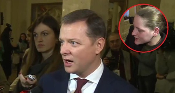 Россиянка облила Ляшко томатным соком из-за украинского гражданства