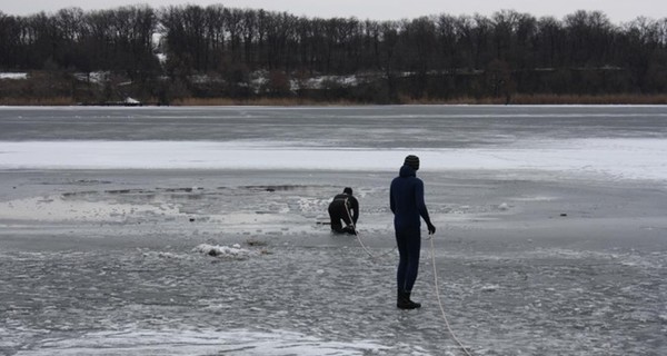 На Черкащине двое парней спасли женщину и пса из вод Днепра