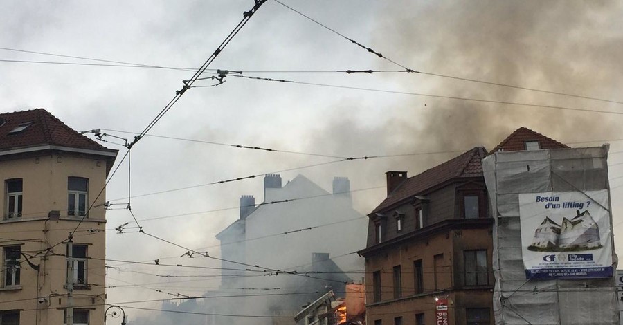 В Брюсселе прогремел взрыв, разрушен дом