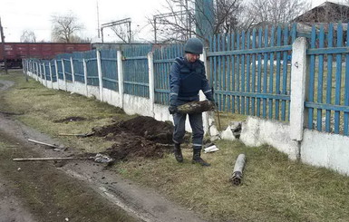 В Балаклее взрывают собранные по городу снаряды