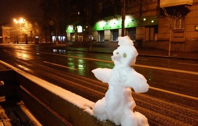 На Полтавщине снегопады продлятся до четверга