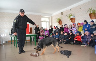 Харьковских патрульных усилили хвостатыми напарниками