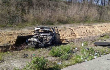 На Полтавщине разбилась машина с полицейскими