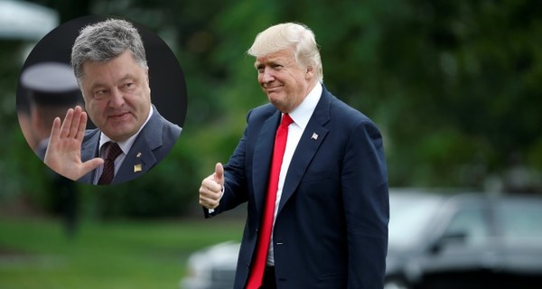 Чего опасаться Порошенко: Трамп любит фокусы с рукопожатиями