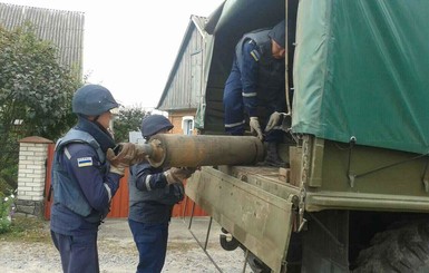 В Калиновке все еще гремят взрывы