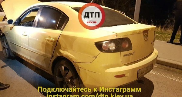 В Киеве силовики устроили погоню за автоугонщиками 