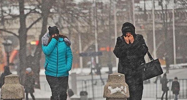 В Украине ожидается сильный ветер и гололед