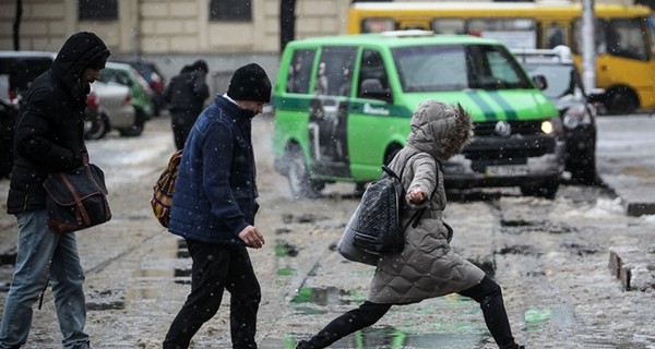 В воскресенье, 3 декабря, местами пройдет дождь с мокрым снегом