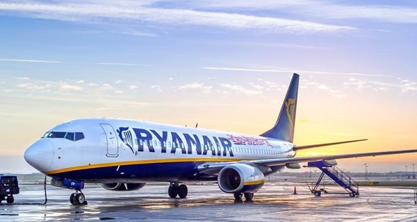 Ryanair назвал даты, маршруты и цены билетов из Украины