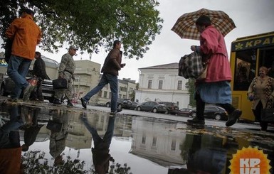 Сегодня днем, 18 апреля, в большинстве регионов пройдут дожди