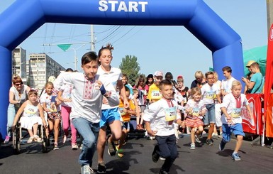 День Независимости в Днепре: скромно, но душевно