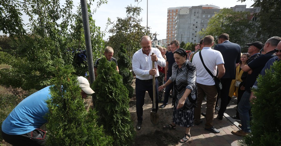 Кива о новом парке в Вишневом: Это будет парк примирения!