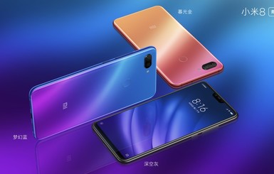 Xiaomi презентовала смартфон Mi 8 Lite с новейшими функциями и дизайном 