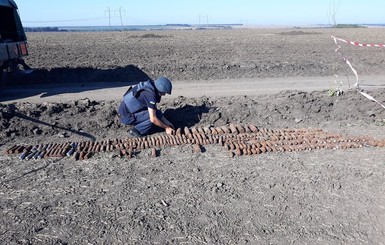 В Черкасской области археологи обнаружили сотни боеприпасов  Второй мировой войны 