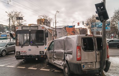 В Днепре столкнулись 