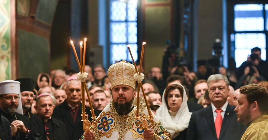 Епифаний в свое 40-летие взошел на престол предстоятеля Православной церкви Украины: как это было