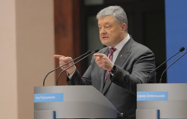 Порошенко пришел на теледебаты на 