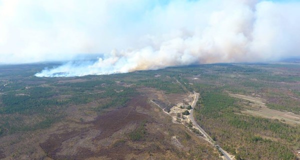 На Украину надвигается большой пожар