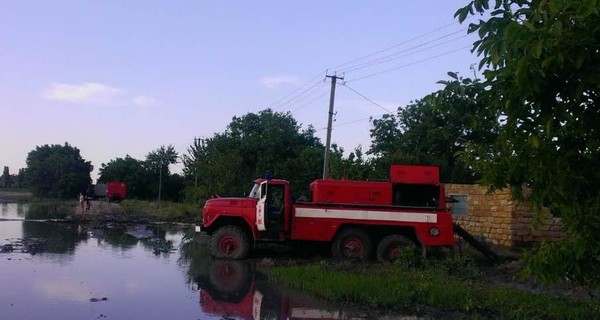 На Херсонщине после ливня затопило 59 жилых домов