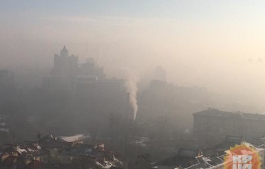 В Киеве зафиксировали загрязнение воздуха