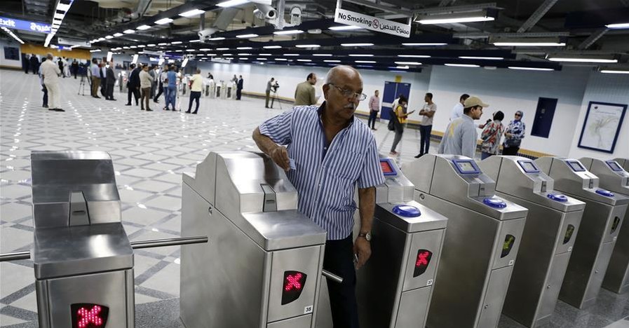 В Египте начала работать огромная станция метро общей площадью 10 тысяч метров