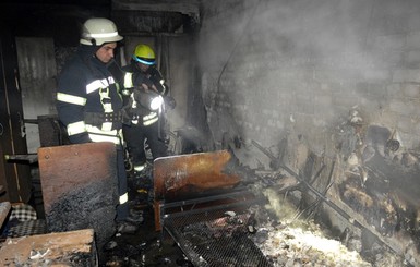 На Львовщине во время пожара в воинской части погиб офицер