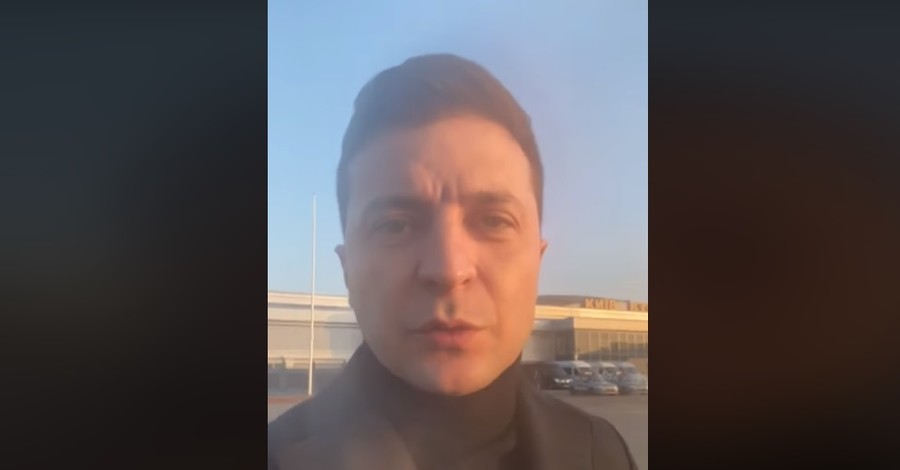 Зеленский перед вылетом в Эстонию записал видео с упреком правительству