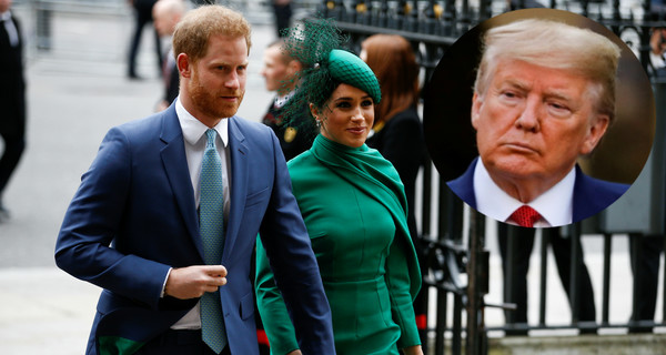 Трамп заявил, что США платить за охрану Меган Маркл и принца Гарри не будет