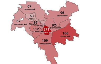 Коронавирус в Киеве по районам: заражены 1122 человека