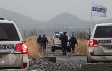 В Донбассе обстреляли беспилотник ОБСЕ