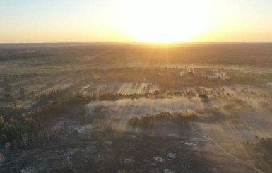 Военные продолжают тушить тлеющую древесину в Луганской области