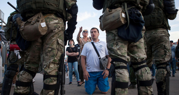 Протесты в Беларуси: день третий