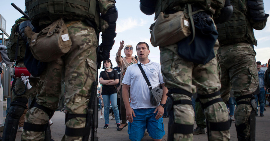 Протесты в Беларуси: день третий