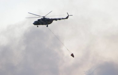 Под Херсоном горит военный полигон: для тушения пожара задействовали авиацию и танки