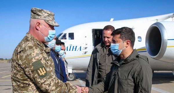 Зеленский отправился на учения в Николаев, дальше - Словакия