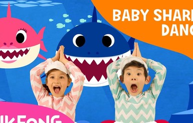 Будь как Baby Shark: как дети звезд фанатеют под песенку о семействе акул