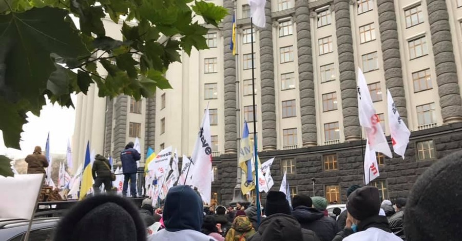 Полиция задержала под Радой одного из протестовавших