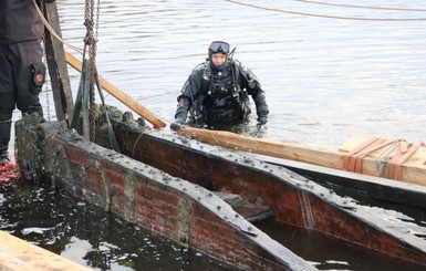 В Запорожской области выловили из Днепра уникальное орудие войны