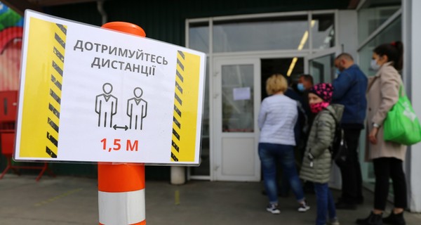 В первый день локдауна в Украине 5676 новых случаев коронавируса