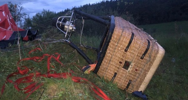 В полиции назвали основную версию падения воздушного шара под Хмельницким